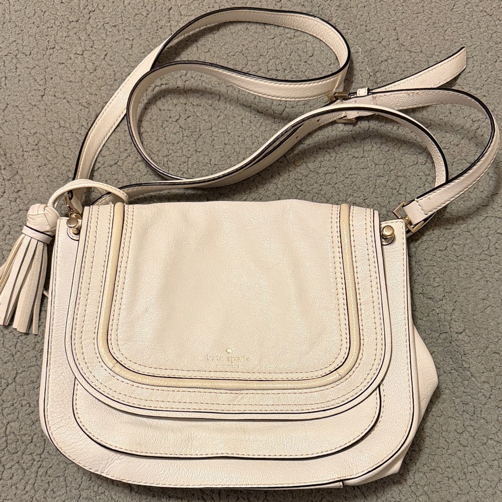Kate Spade white crossbody Bag